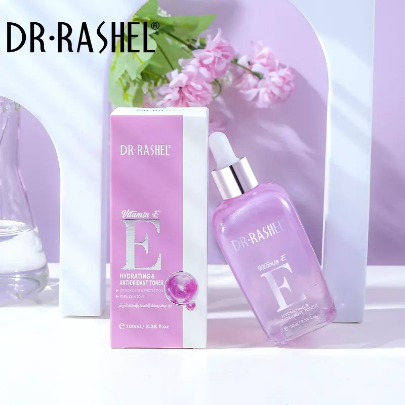 تونر ویتامین E دکتر راشل 100میل DR.RASHEL Vitamin E Hydrating & Antioxidant Toner