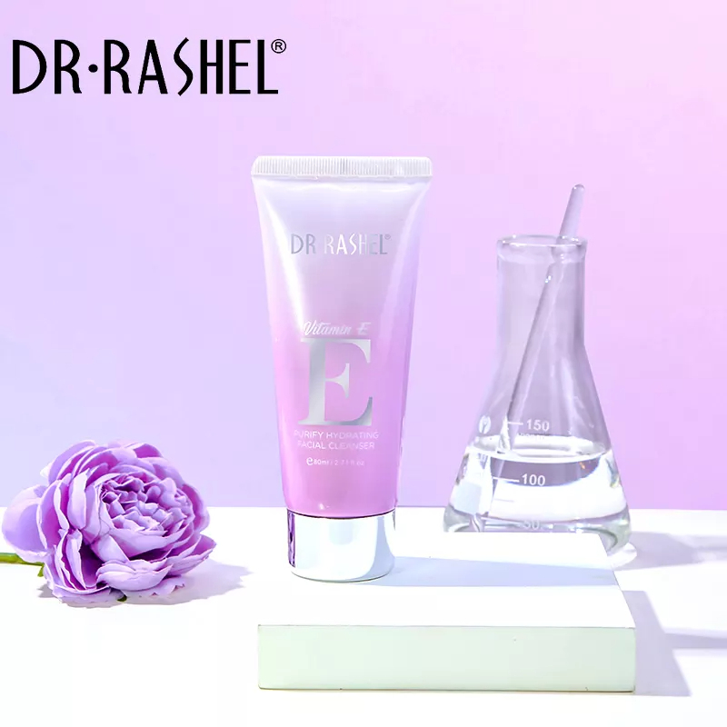 شوینده صورت ویتامین E دکتر راشل 80میل DR.RASHEL Vitamin E Purify Hydrating Facial Cleanser