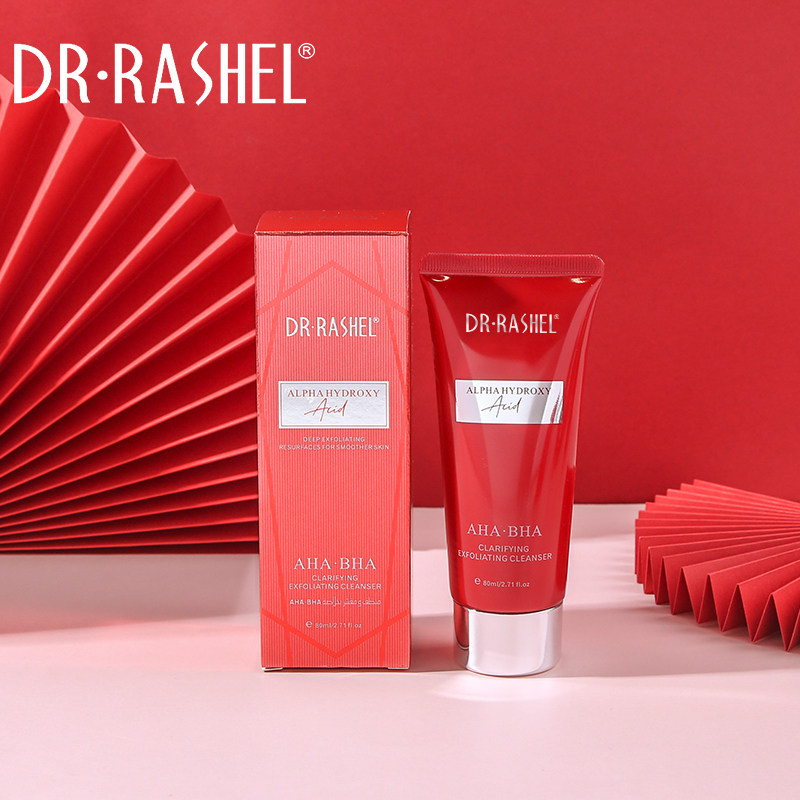 شوینده آلفا هیدروکسی اسید دکتر راشل اورجینال 80گرم DR.RASHEL AHA.BHA CLARIFYING EXFOLIATING CLEANSER