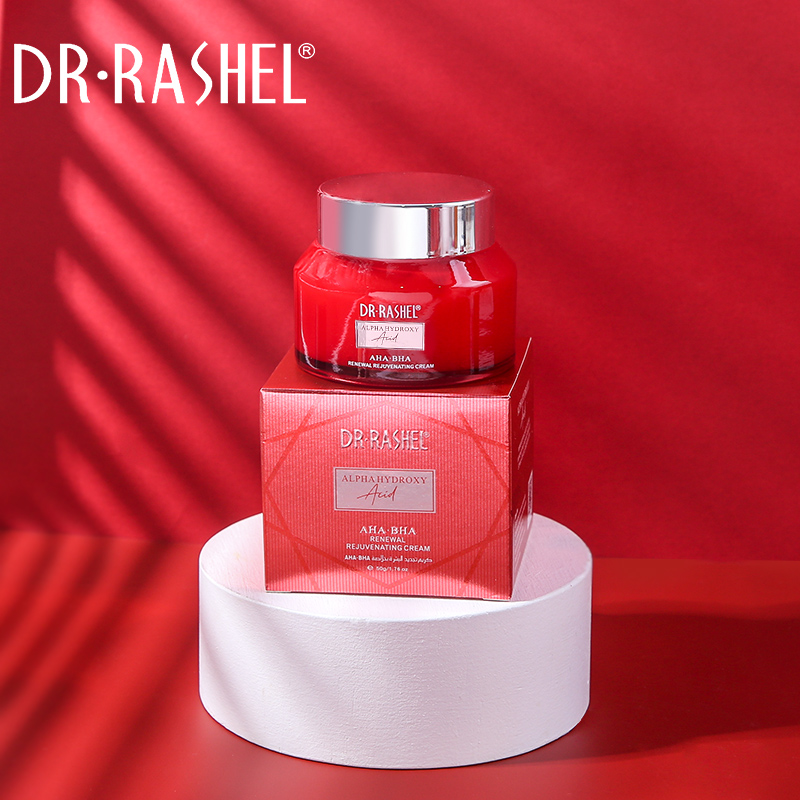 کرم آلفا هیدروکسی اسید دکتر راشل اورجینال50گرم DR.RASHEL AHA-BHA Renewal Rejuvenating Cream