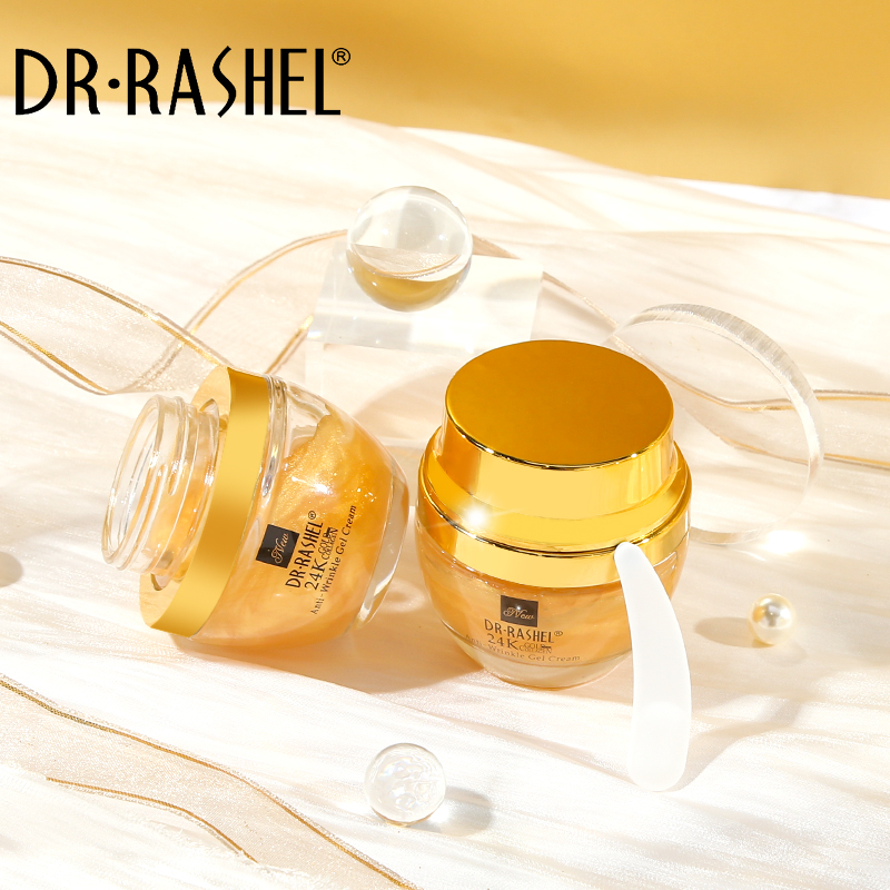 ژل کرم ضدچروک طلا کلاژن دکتر راشل 50گرم DR.RASHEL Gold Collagen Anti-Wrinkle Gel Cream