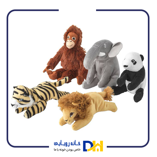 عروسک حیوانات ایکیا DJUNGELSKOG