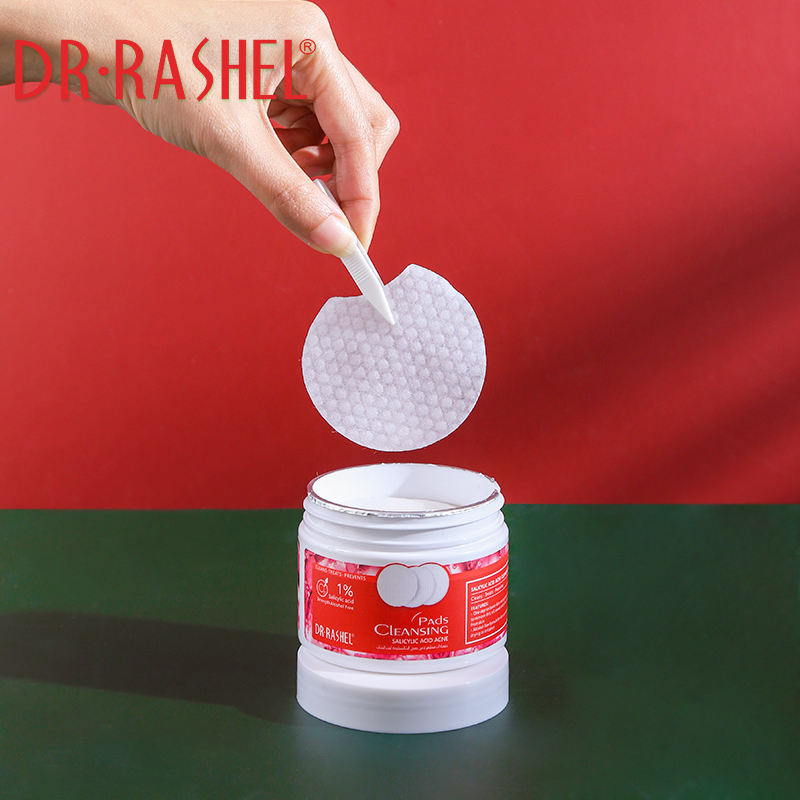 پد سالیسیلیک اسید 1% دکتر راشل ضدجوش  DR.RASHEL Salicylic Acid Acne Cleansing Pads 1%