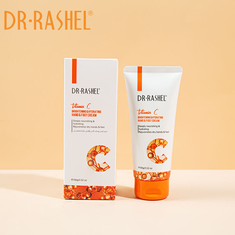 کرم دست و پا ویتامین سی دکتر راشل 100گرم DR.RASHEL Vitamin C Hand Foot Cream