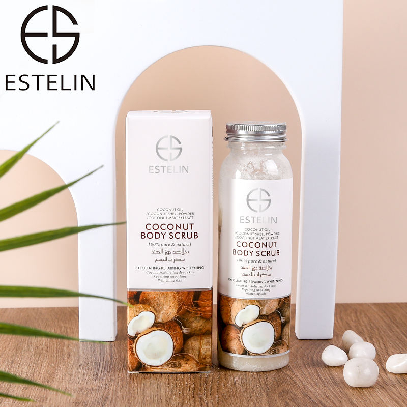 اسکراب بدن نارگیل استلین 200گرم ESTELIN Coconut Body Scrub