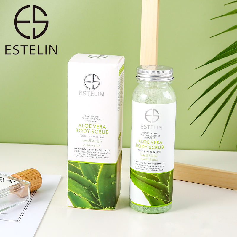 اسکراب بدن آلوورا استلین 200گرم ESTELIN Aloe Vera Body Scrub