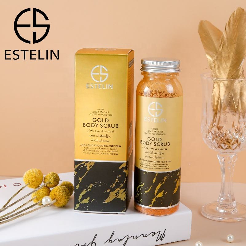 اسکراب بدن طلا استلین اورجینال200گرم ESTELIN Gold Body Scrub