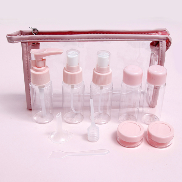 ست مسافرتی 11 تیکه لوازم آرایشی و بهداشتی 11Pcs / Set Professional Portable Travel Cosmetic Bottle