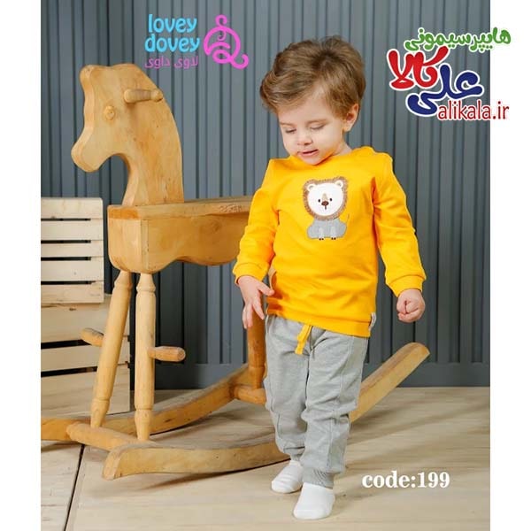 بلوز شلوار لاوی داوی مدل داتان کد 199