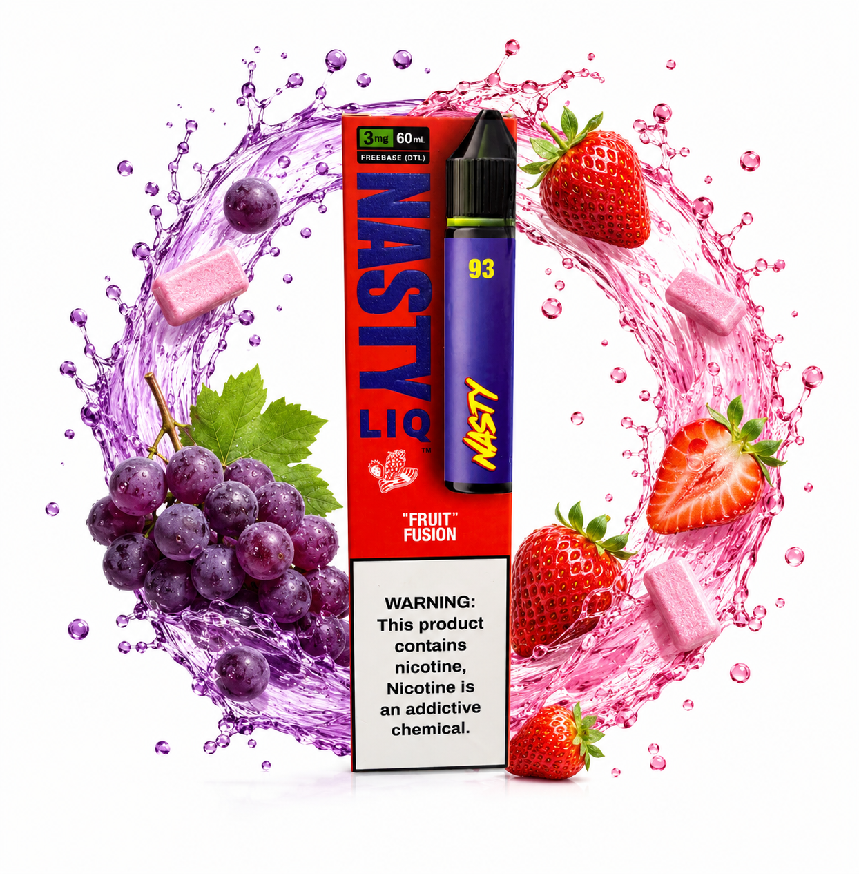 جویس فروت فیوژن نستی juice fruit fusion nasty