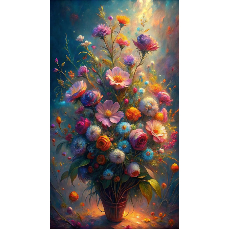 تابلو نقاشی الماسی بزرگسال کد 0089