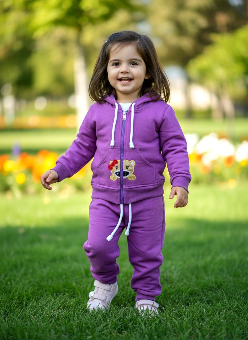 سویشرت شلوار دخترانه تدی