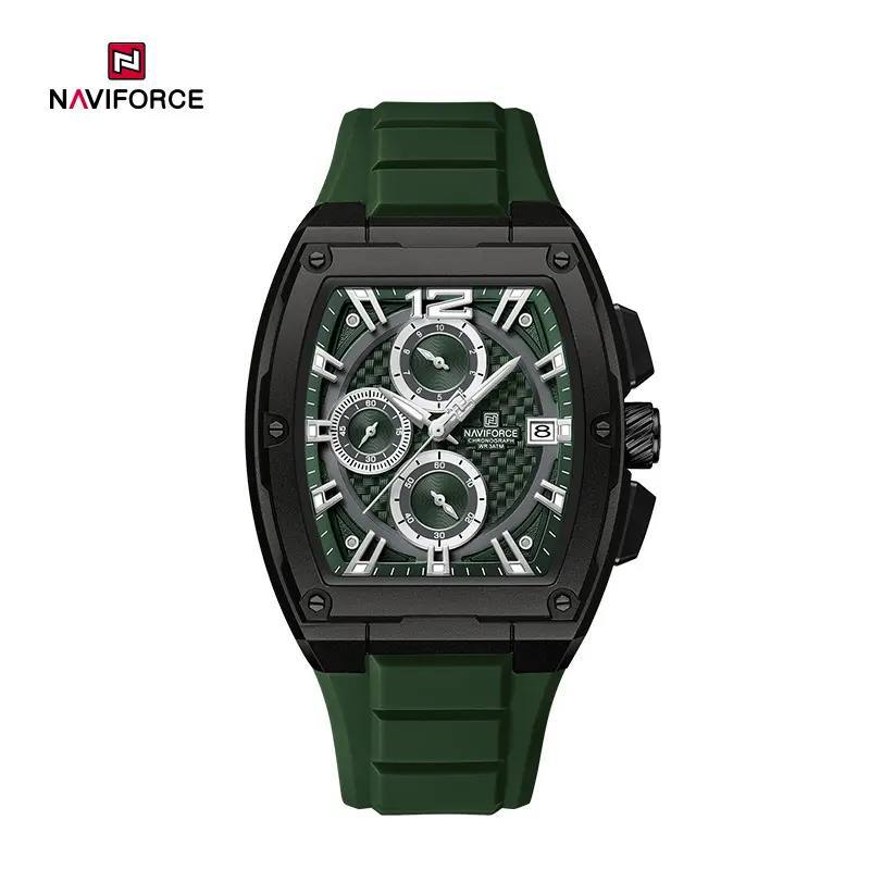 ساعت مچی مردانه نیوی فورس Naviforce NF 8050 bgngn سبز