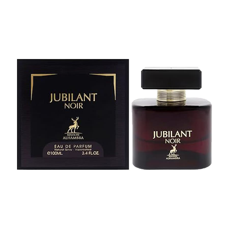 ادوپرفیوم مردانه الحمبرا مدل Jubilant Noir Alhambra حجم 100 میلی لیتر