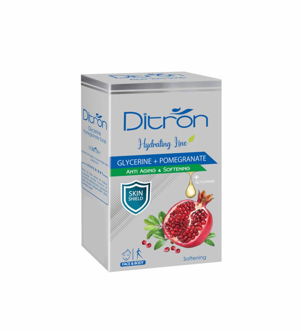 صابون گلیسیرن+انار دیترون 110گرم