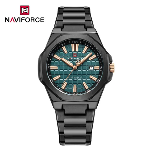 ساعت مچی مردانه اورجینال برند نیویفورس nf9258 bgnb naviforce