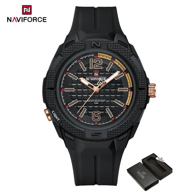ساعت مچی مردانه اورجینال برند نیویفورس nf7126 brgb naviforce