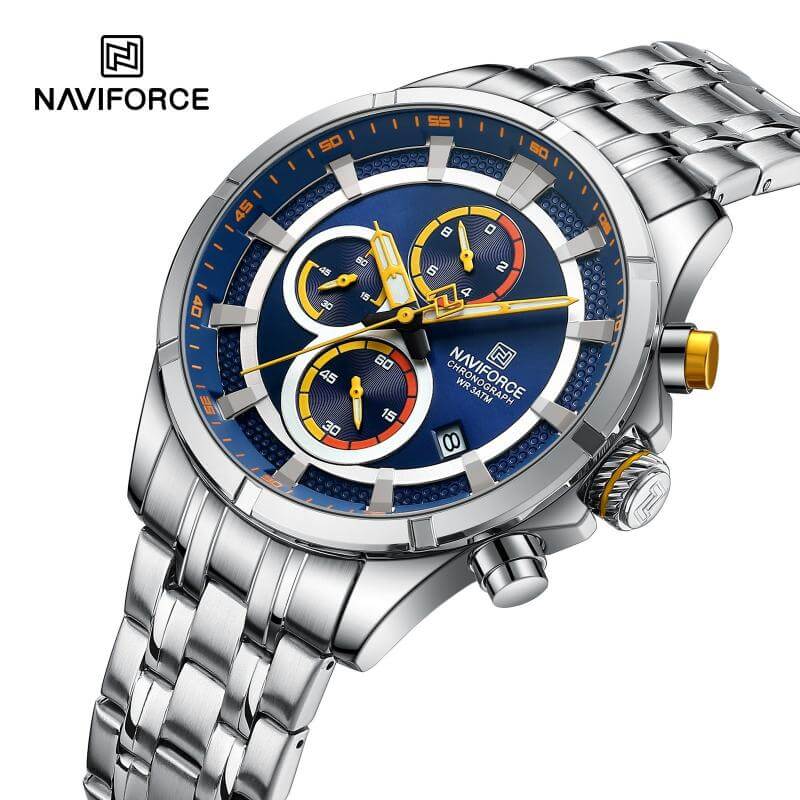 ساعت مچی مردانه نیوی فورس Naviforce NF 8046 سورمه ای