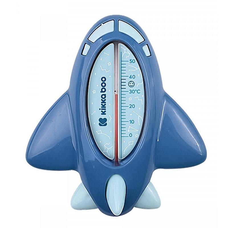 دماسنج اتاق و حمام کودک کیکابو مدل Plane - آبی