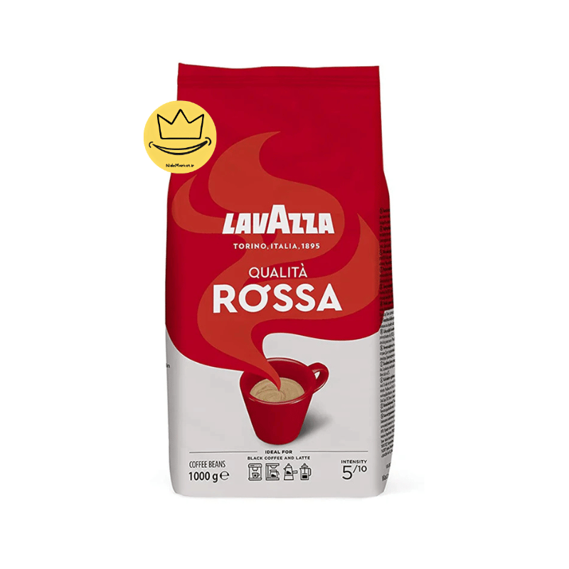 دانه قهوه لاوازا روسا یک کیلوگرم Lavazza Rossa