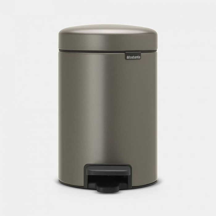 سطل زباله 3 لیتر پلاتینیوم برابانتیا | Brabantia NEWICON PEDAL BIN