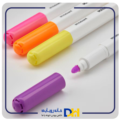 ماژیک وایت برد۴رنگ ایکیا MALA