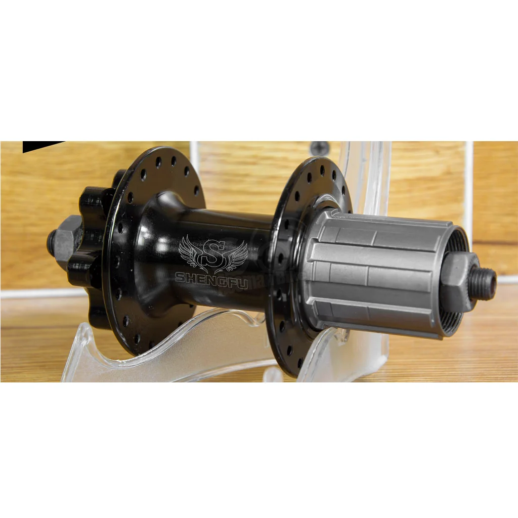 توپی عقب دوچرخه بلبرینگی 36 سوراخ دیسک 6 پیچ  SHENGFU SF B12R