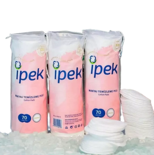 پد سکه ای آرایشی 70 عددی ipek