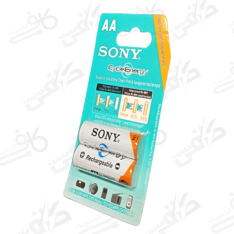 باتری شارژی قلمی سونی | sony