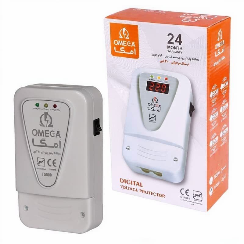 محافظ برق کولر گازی امگا مدل OMEGA T5500