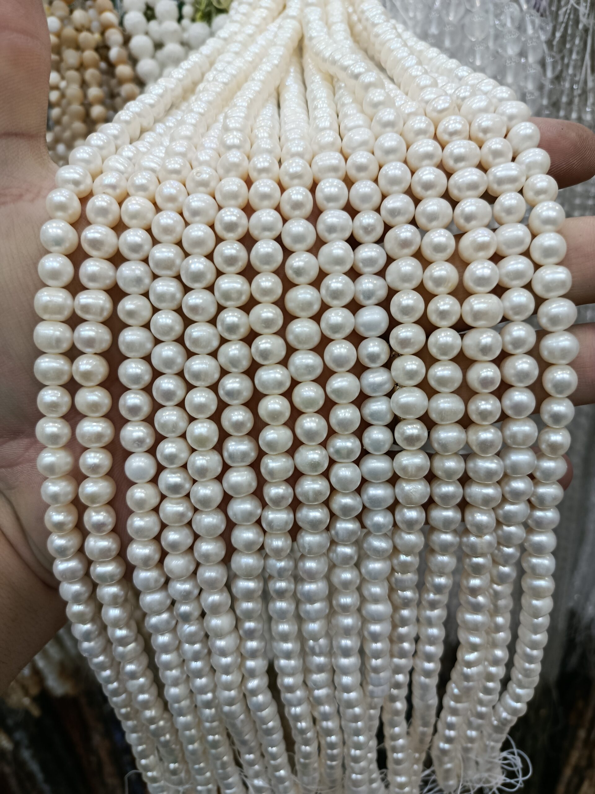 قیمت مروارید پرورشی ۷ و ۸ اصلی