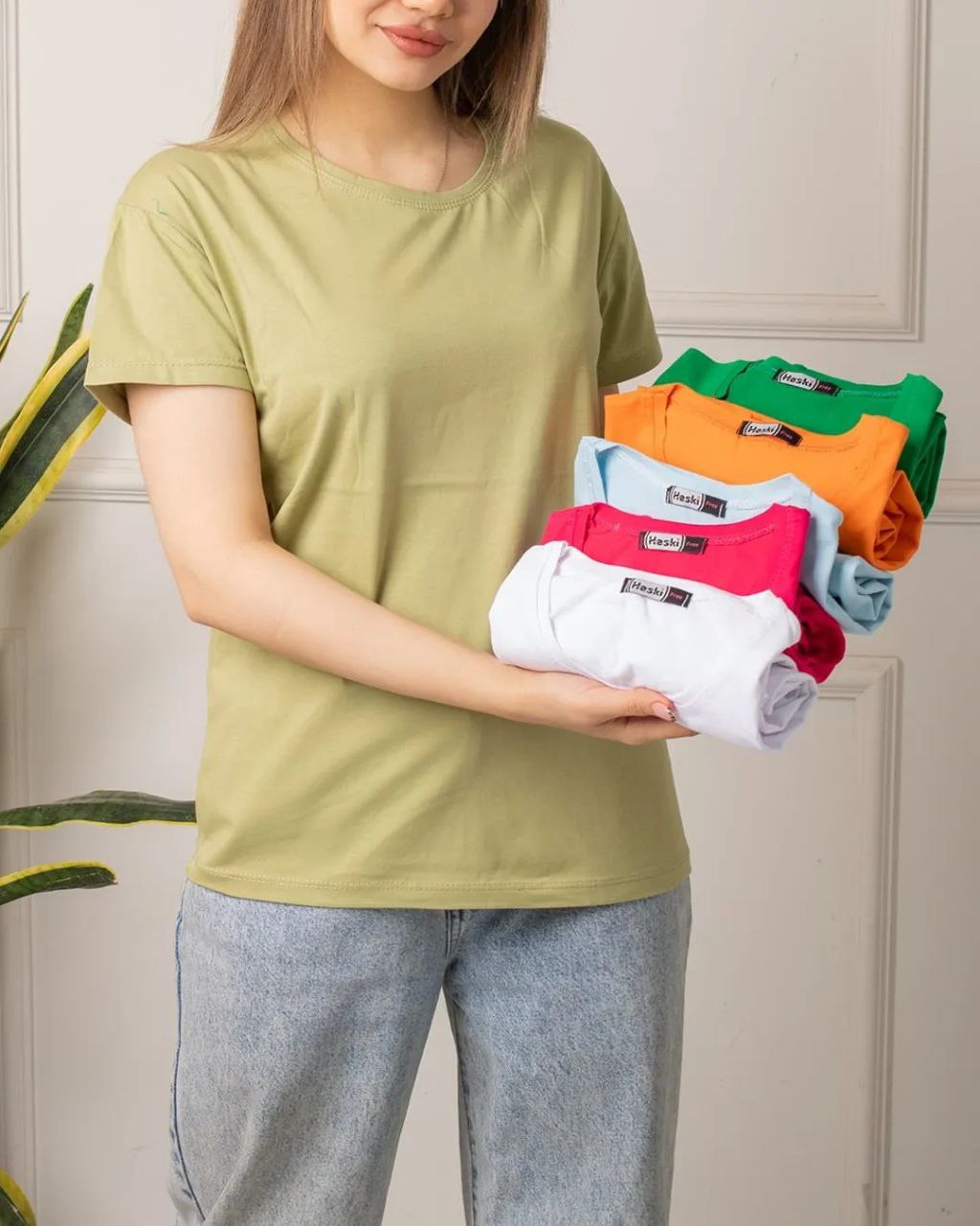 تیشرت زنانه طرح بیسیک