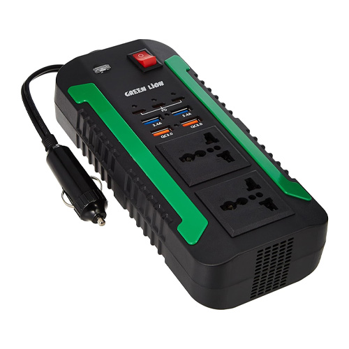 اینورتر فندکی ماشین گرین لاین اسپارک 300 (Green Lion Power Inverter Spark 300)