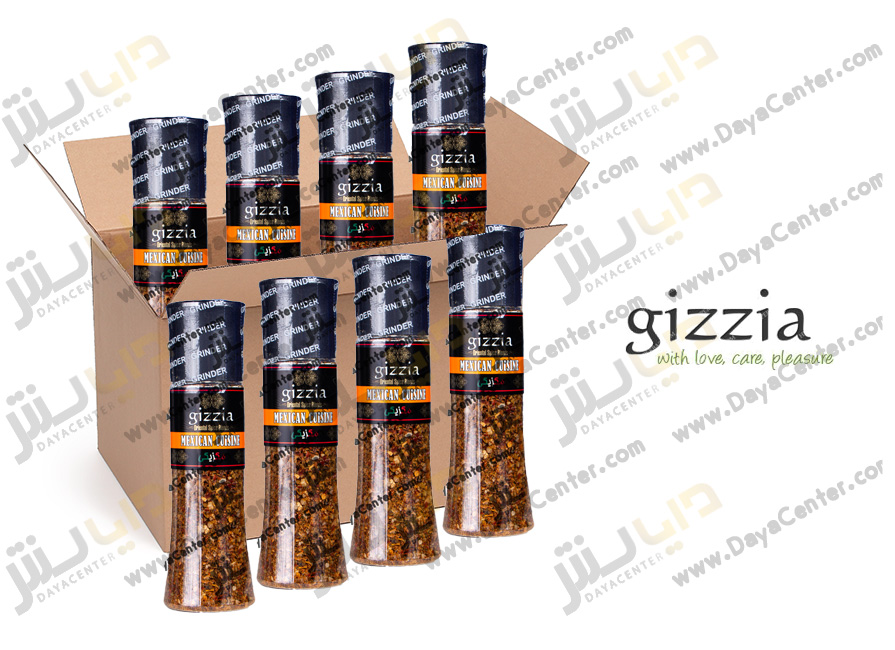 ادویه مکزیکی گیزیا کارتن 8 عددی