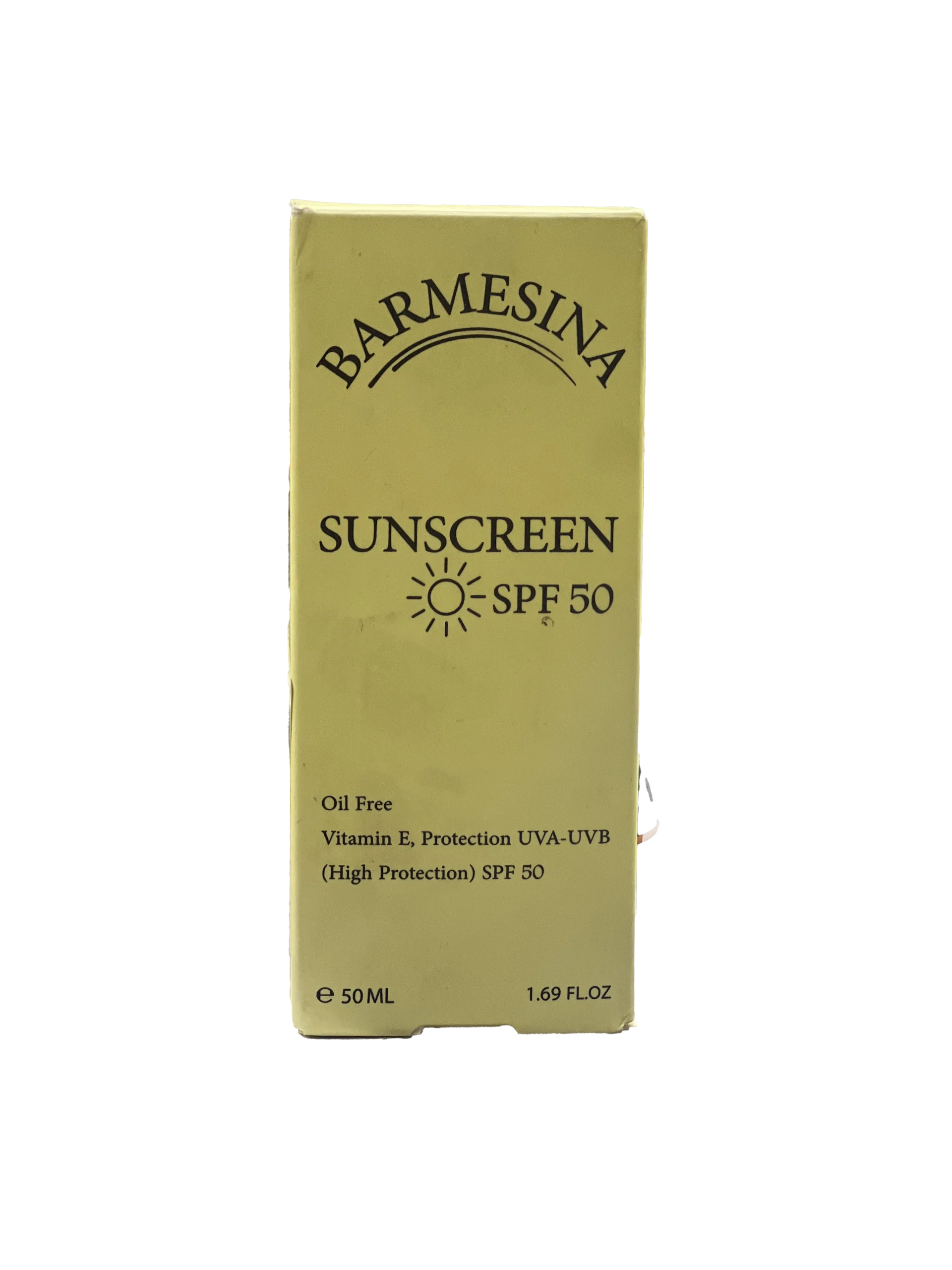 ضد آفتاب فاقد چربی بارمسینا SPF50
