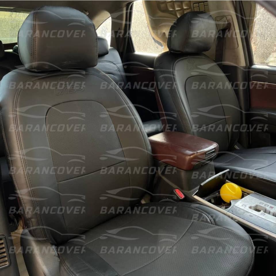 روکش صندلی هیوندای وراکروز ix55 چرم رنگ مشکی