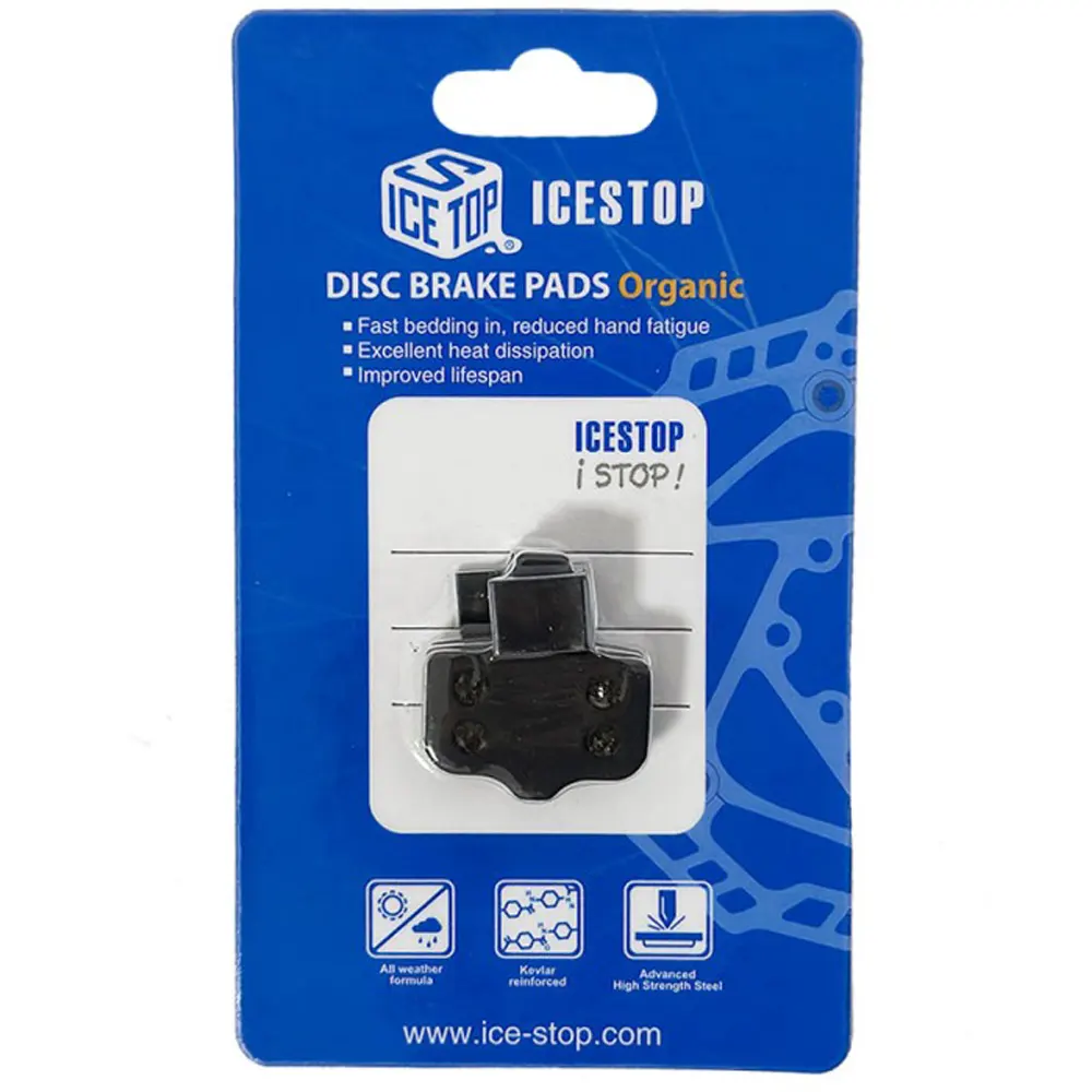 لنت ترمز نیمه متالیک ICESTOP (Brakco) مدل BP-44 & SP-44 | جایگزین اصلی برای سیستم‌های ترمز SRAM/AVID