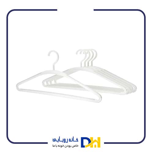 چوب لباسی ۵تایی سفید ایکیا TRYSSE11