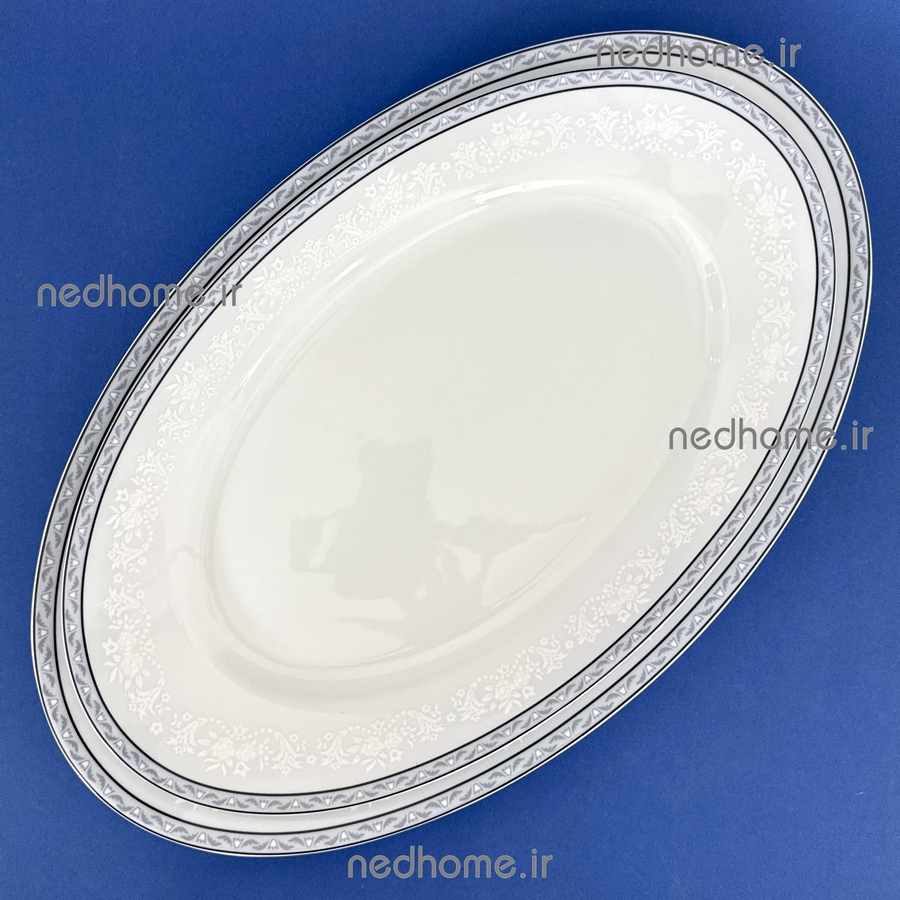 دیس تک چینی زرین طرح وایت رز – درجه یک