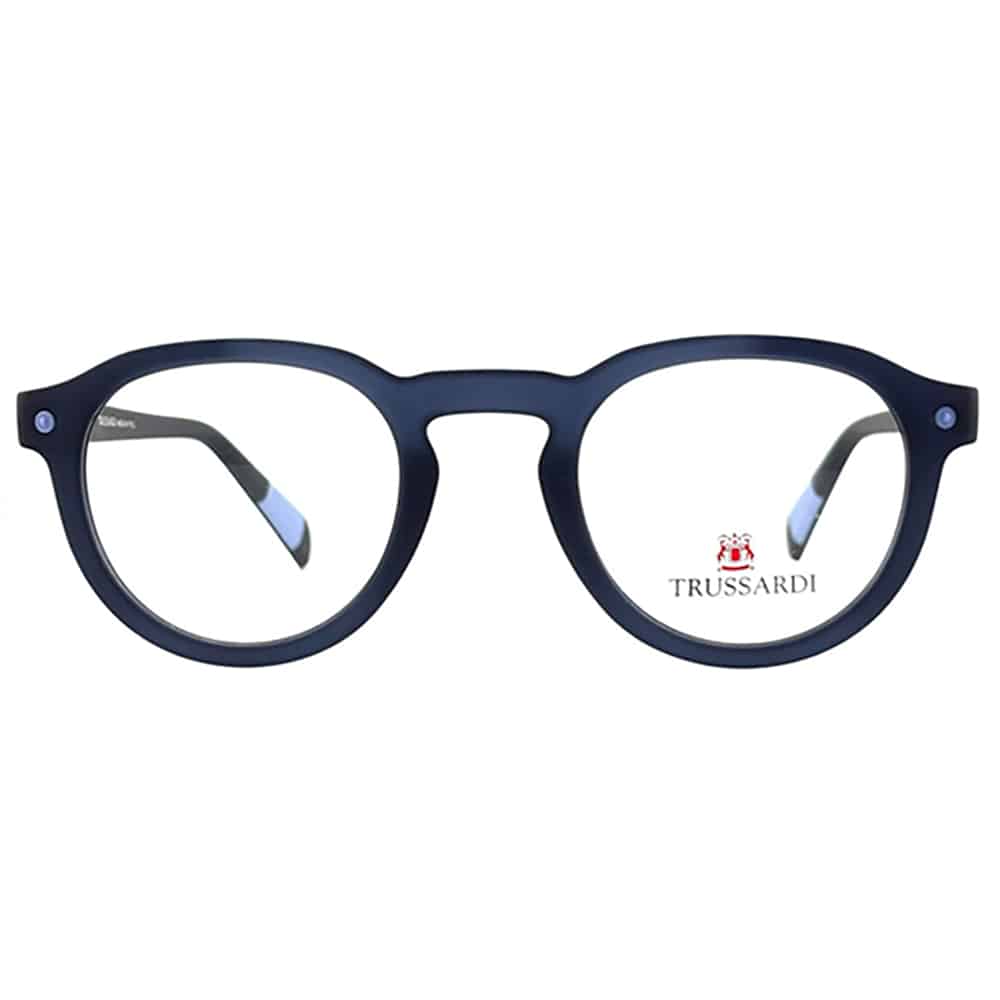 عینک طبی نیم‌گرد مات TRUSSARDI my04-08
