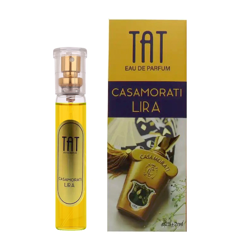 عطر جیبی مردانه تات مدل کازاموراتی لیرا Casamorati Lira حجم 25 میلی لیتر