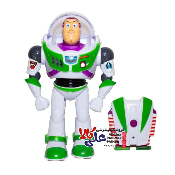 ربات اسباب بازی بازلایتر داستان اسباب بازی ها مدل بال دار Buzz Lightyear