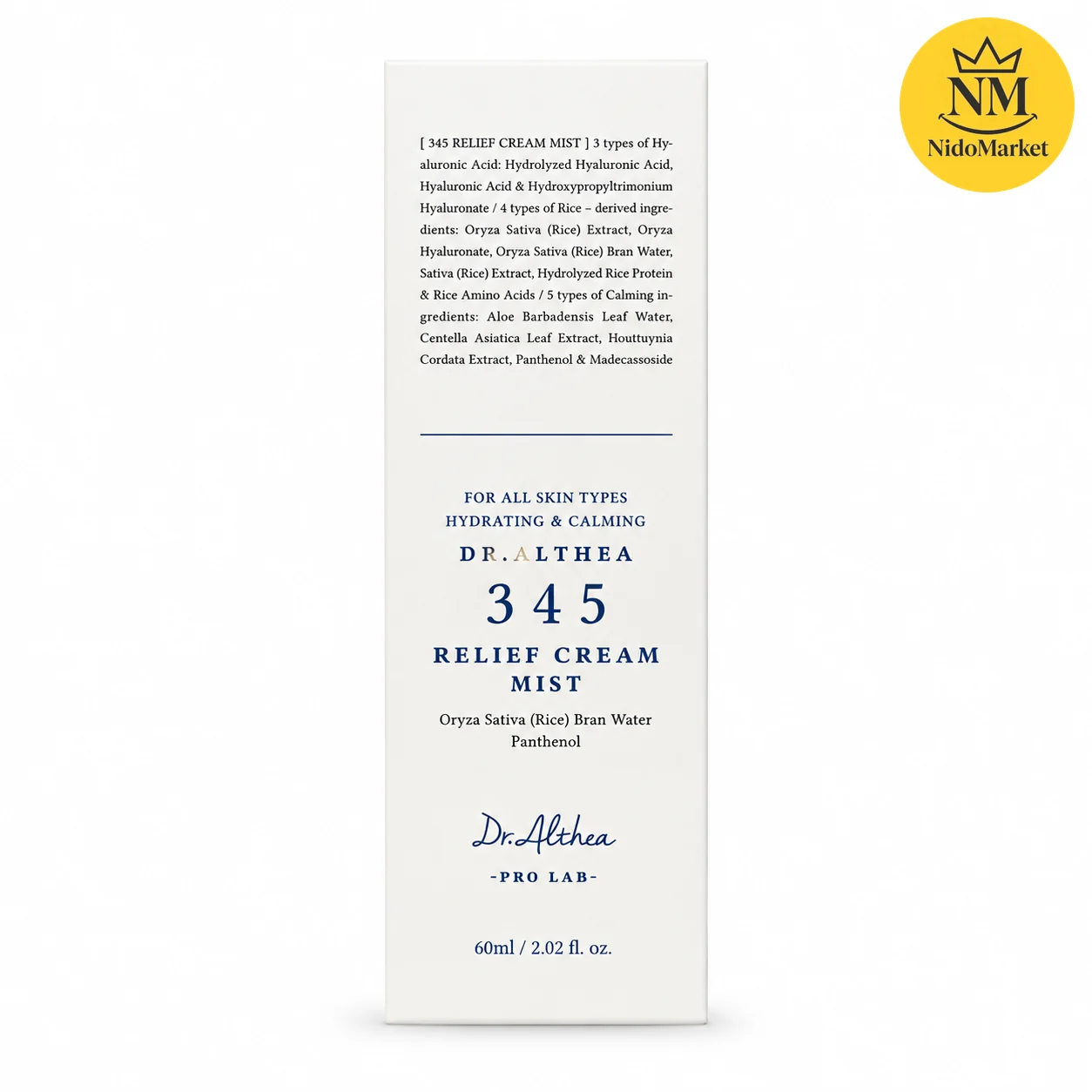 میست 345 دکتر آلتیا 345 Relief Cream Mist - 60 میلی لیتر