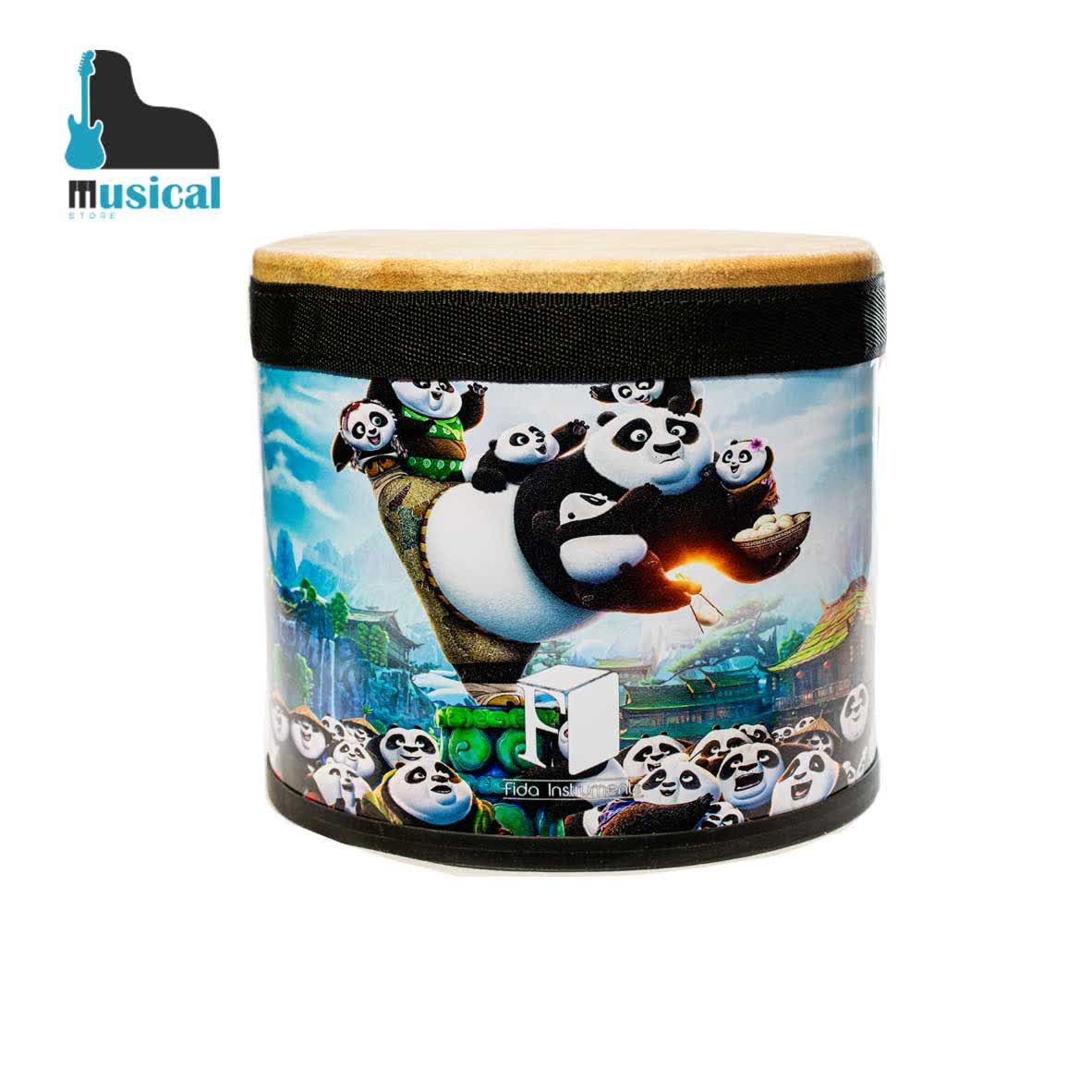 طبلک پلیمری فیدا طرح پاندای کونگ فو کار