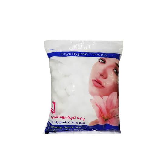 پنبه توپک آرایشی گل 100 گرم