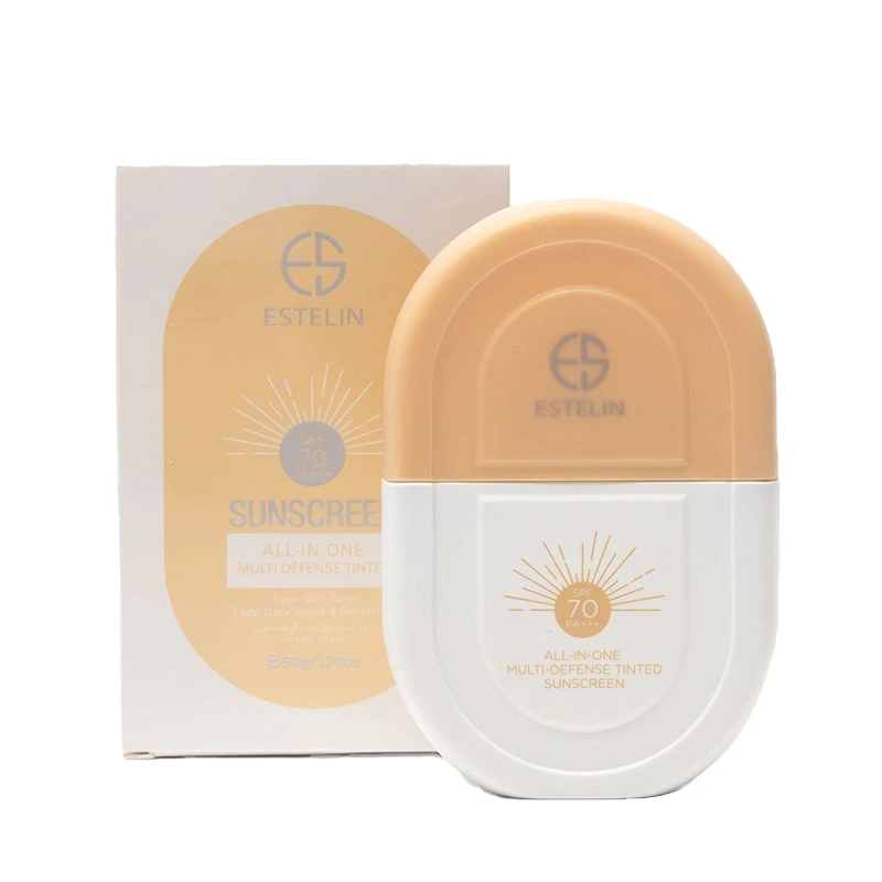 ضد آفتاب رنگی استیلن تینتی SPF50+ حجم 50 گرم یکنواختکننده و محافظ پوست