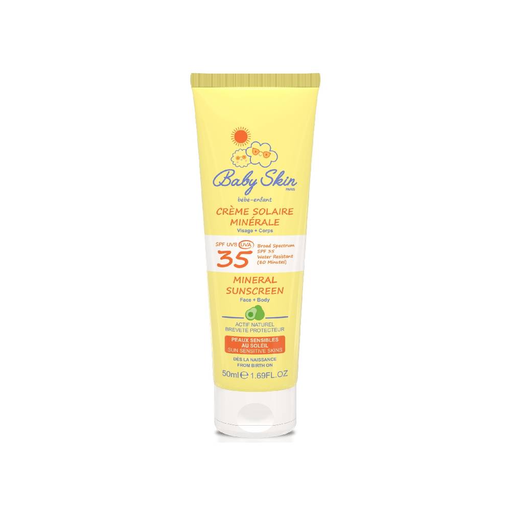 کرم ضد آفتاب کودک SPF35 بیبی اسکین