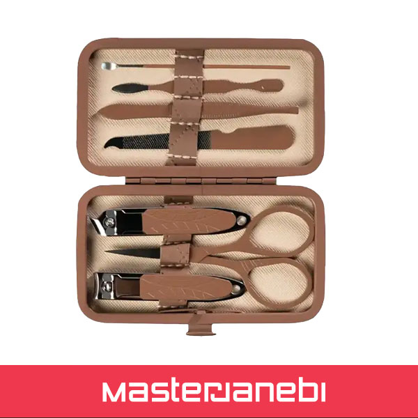 ست مسافرتی مانیکور 7 کاره گرین لاین Green Lion Manicure Kit GN7PCMNCRBR
