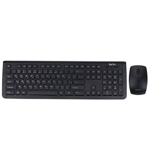 کیبورد و ماوس بی سیم تسکو مدل TKM 7018 W