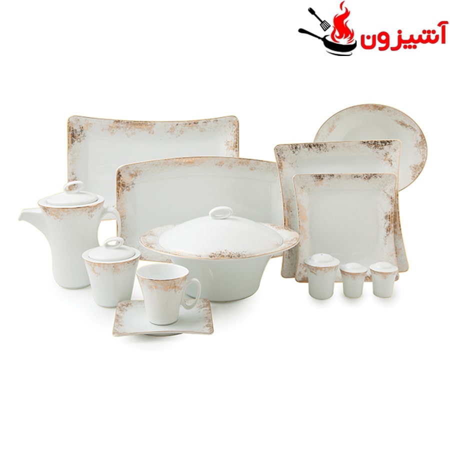 سرویس 97 پارچه 12 نفره طرح کلودیا